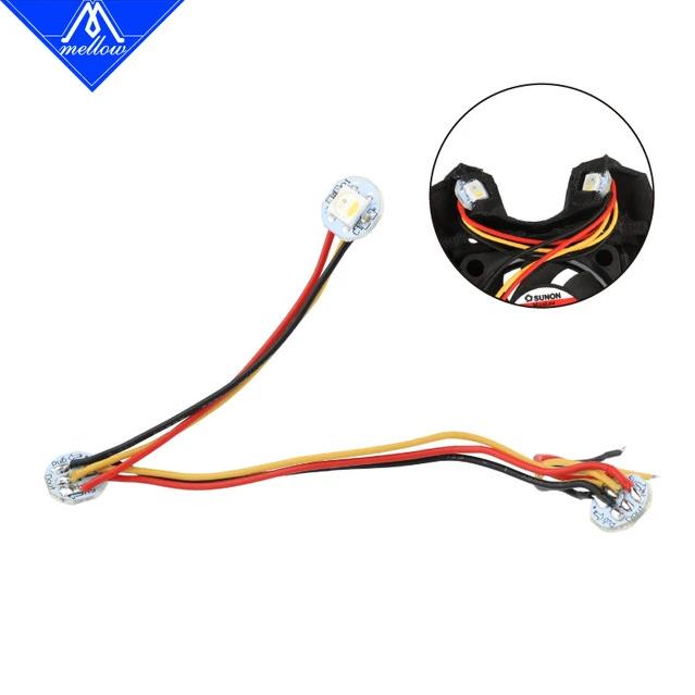 Voron Stealthburner RGB Led Görünümü