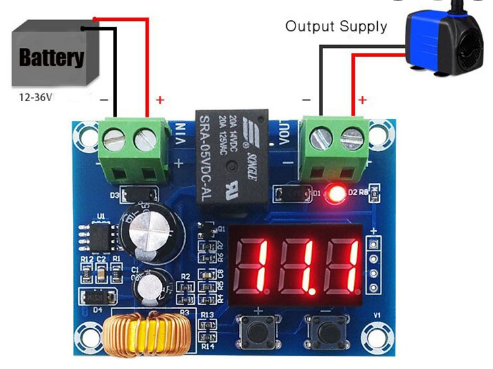 XHM609 Voltaj Koruma Modülü Görseli