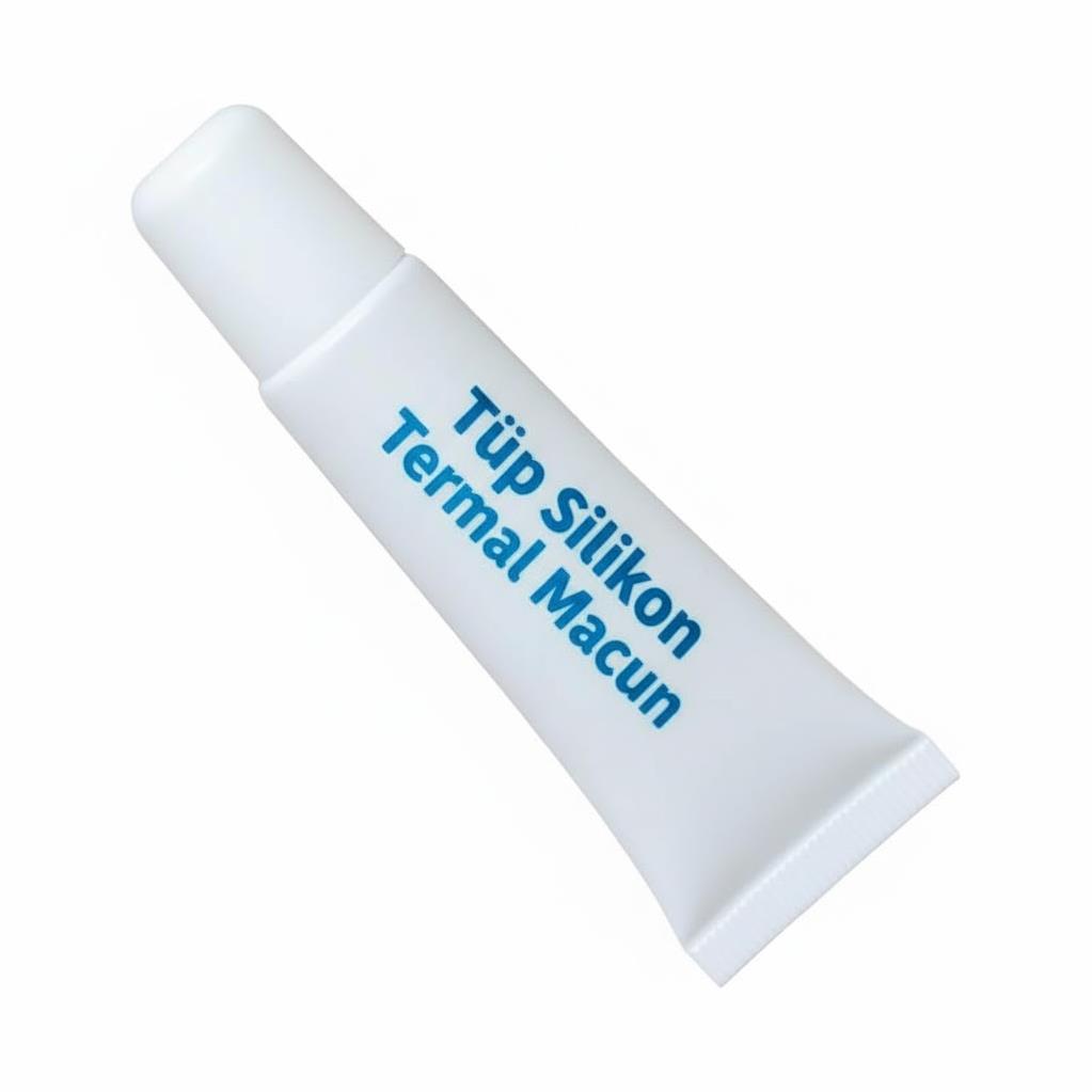 Beyaz Tüp Silikon Termal Macun