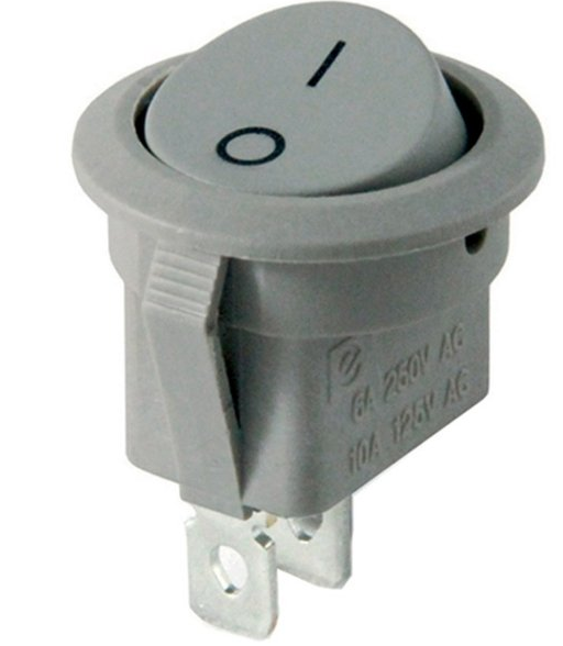 Gri Yuvarlak Anahtar Ürün Görseli