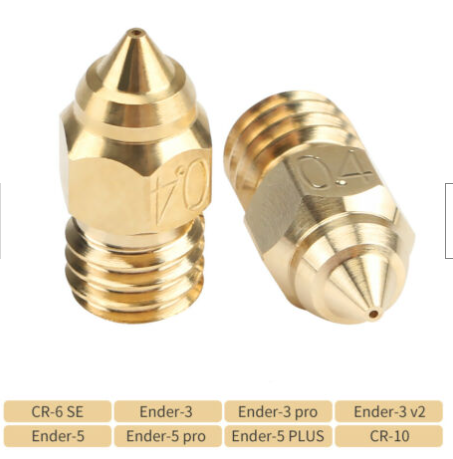 Ender 3 S1 / CR6 Nozzle Görseli