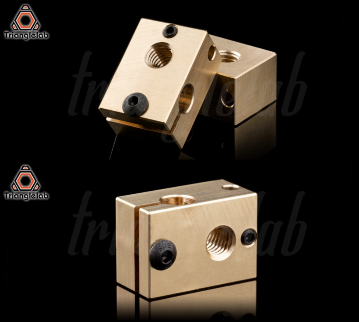 Trianglelab E3DV6 Pirinç Blok Görseli