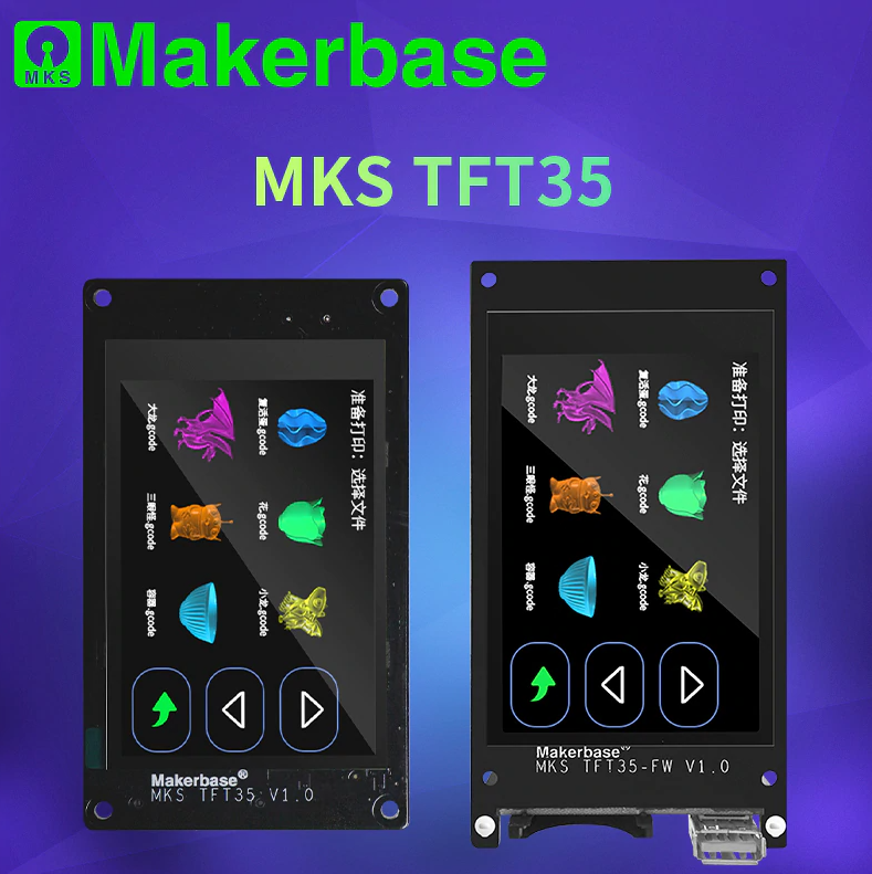 MKS TFT 3.5 Dikey Ekran Görseli