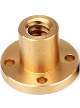 T8 Pirinç Trapez Somun Görseli