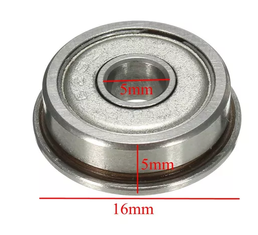 F625ZZ Flanşlı Rulman Görseli