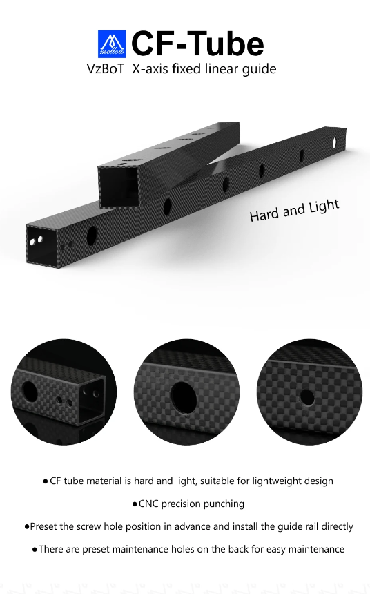 Mellow VZBot Karbon Profil Görünümü
